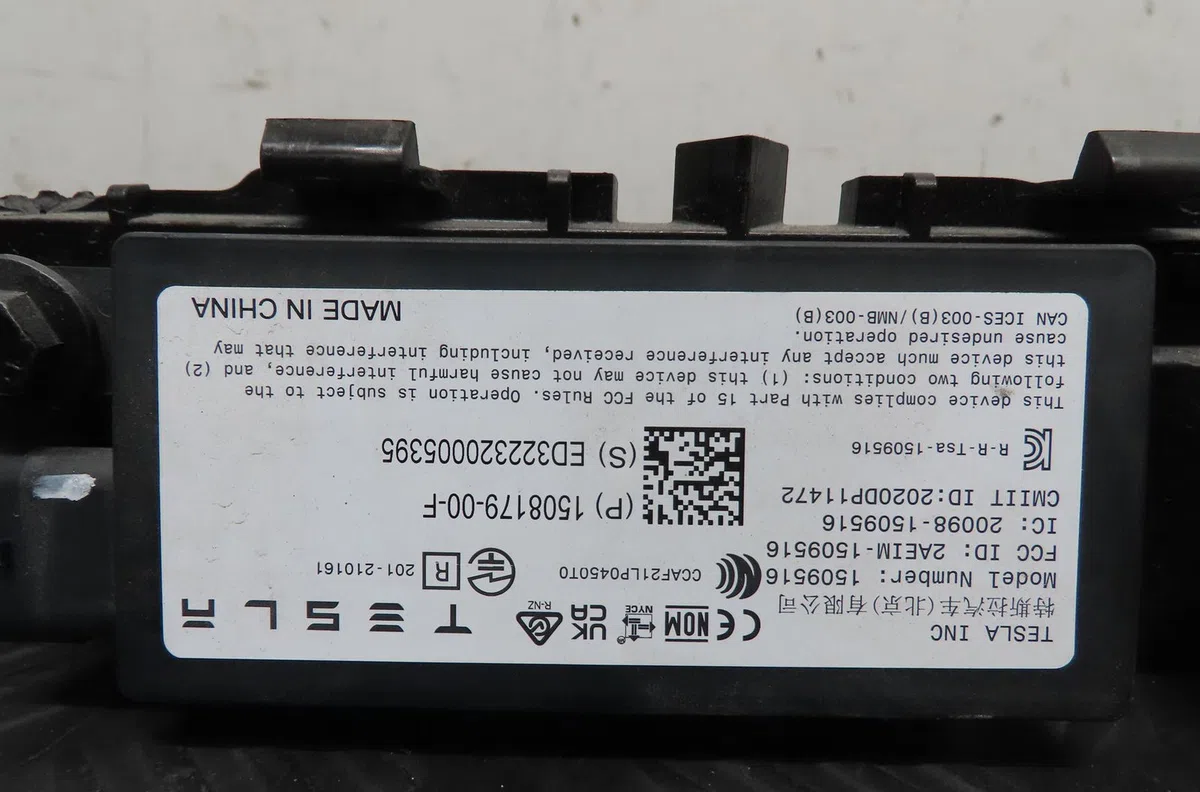 Absorbeur pare-choc arrière Tesla MODEL Y (5YJY) Ev (2019) occasion
