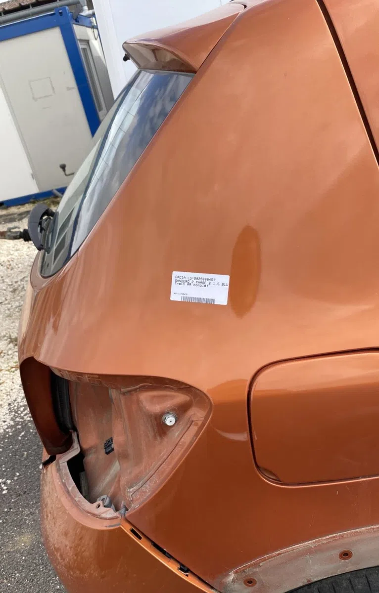 Aile arrière droite DACIA SANDERO 2 PHASE 2 occasion