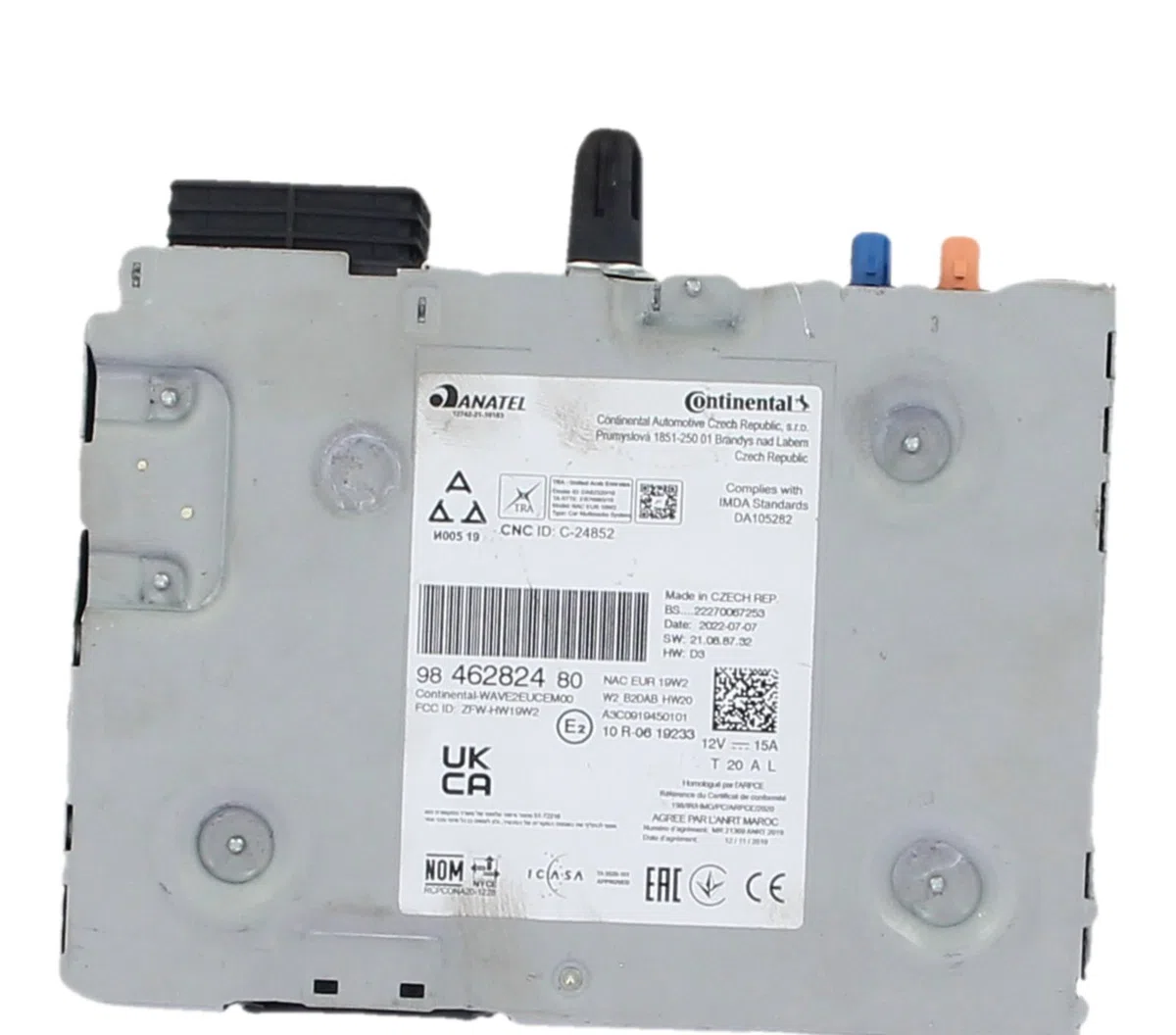 Autoradio Citroen C3 III (SX) 1.2 thp 110 (2016) occasion