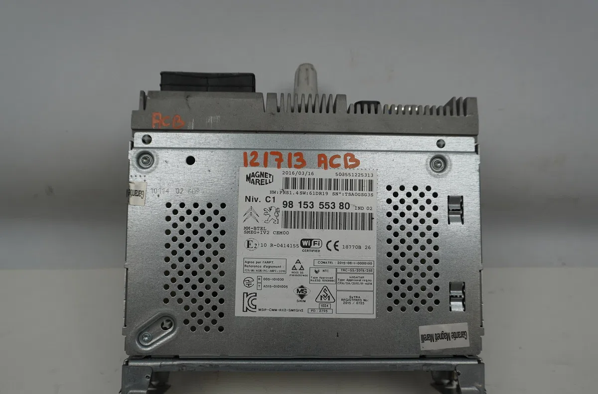 Autoradio Ds DS 3 (SA_) 1.2 vti 82 (2015-2019) occasion