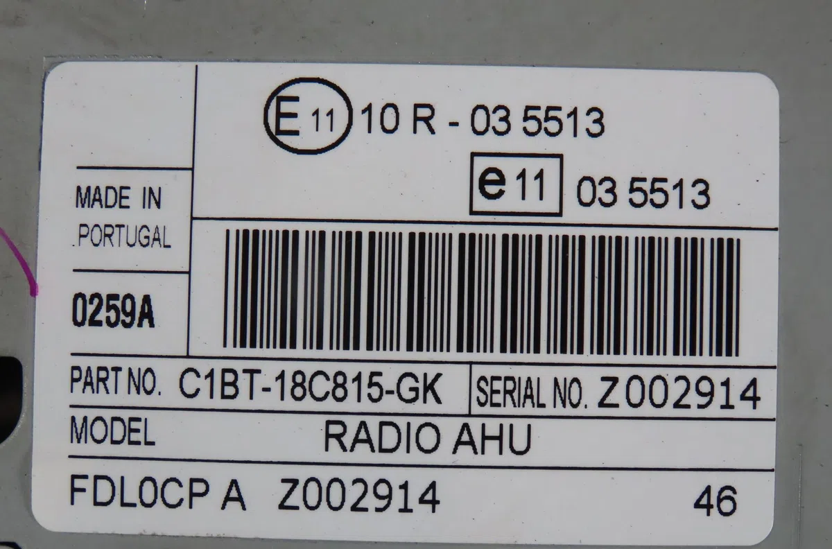 Autoradio Ford GRAND C-MAX (DXA-CB7, DXA-CEU) 2.0 tdci (2011-2019) occasion