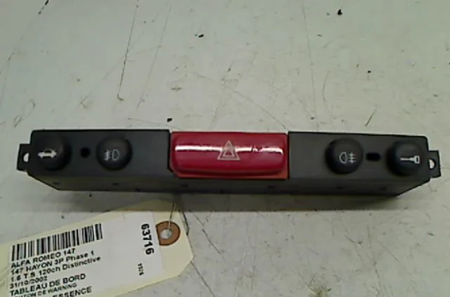Bouton de warning ALFA ROMEO 147 occasion