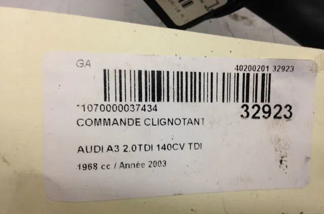 Commande clignotant Audi A3 (8P1) 2.0 tdi 16v (2003-2012) 3 portes occasion — photo 4
