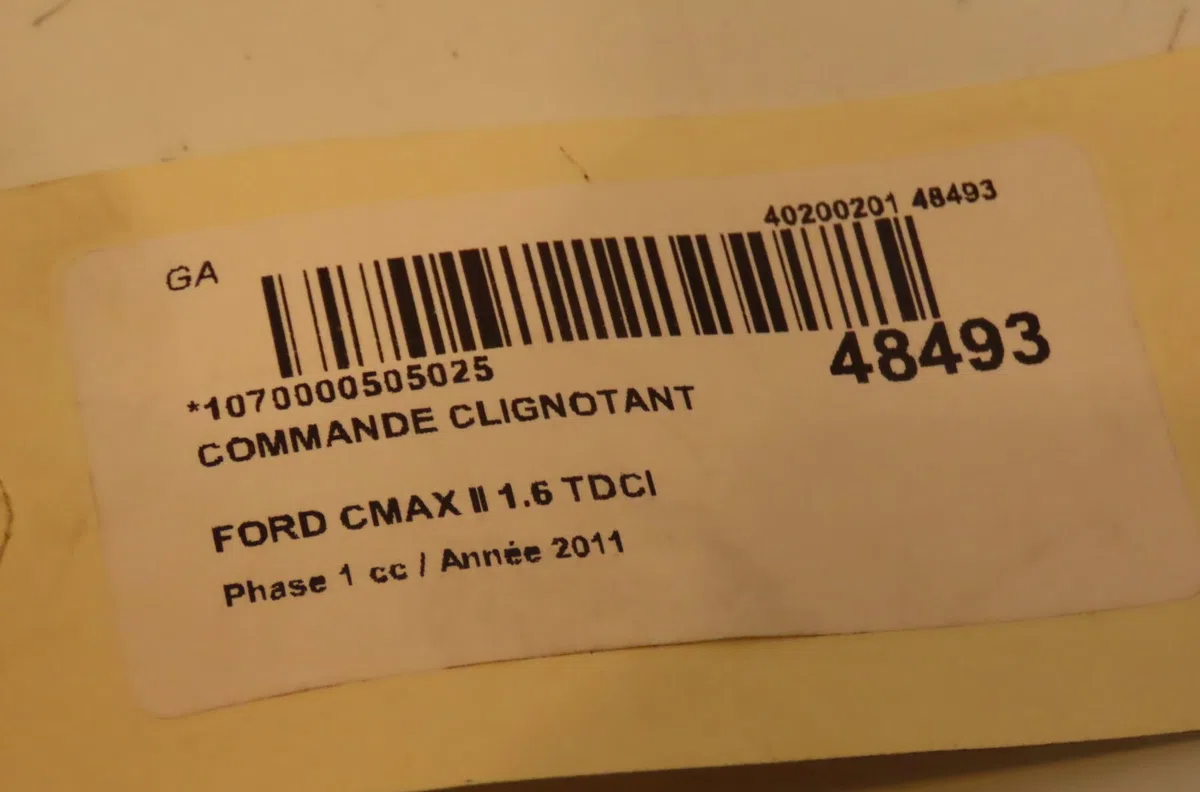 Commande clignotant Ford C-MAX II (DXA-CB7, DXA-CEU) 1.6 tdci (2010-2019) 5 portes occasion — photo 4