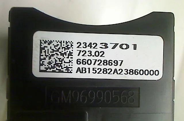 Commande clignotant Opel MOKKA - MOKKA X (J13) 1.4 (_76) (2013) occasion — photo 4
