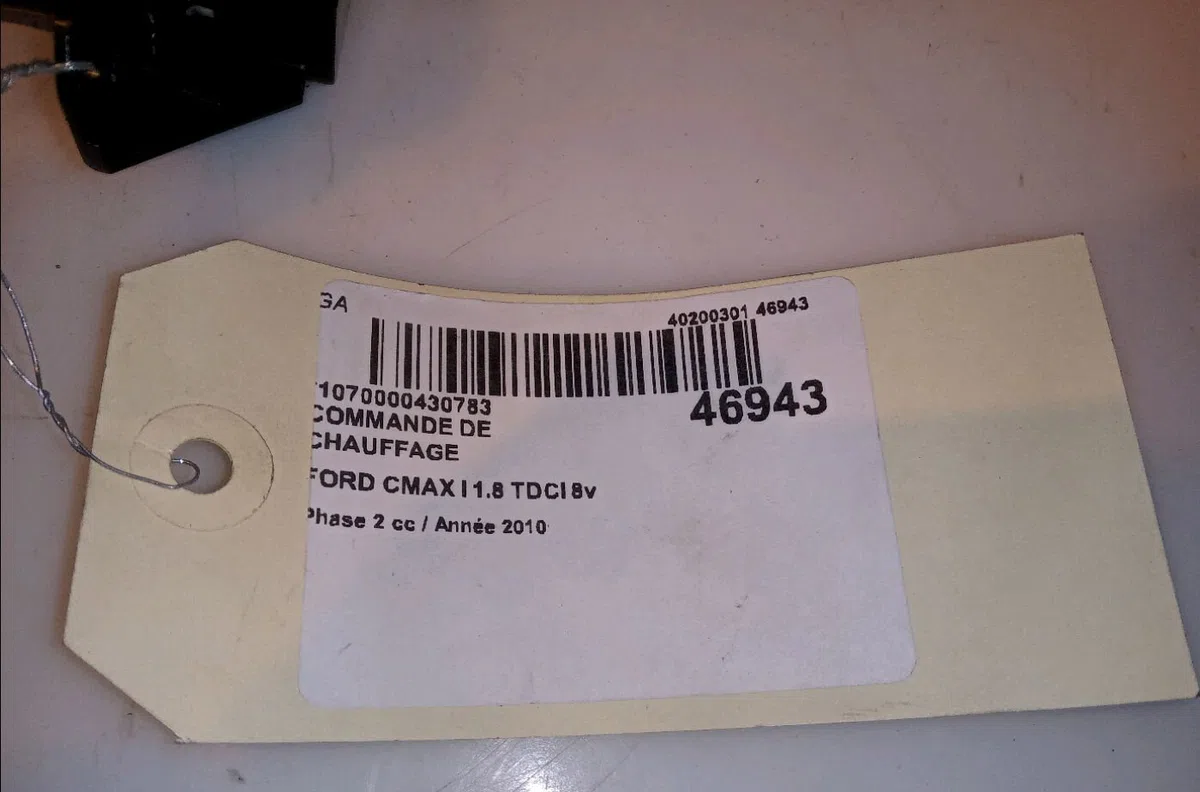 Commande de chauffage Ford C-MAX (DM2) 1.8 tdci (2007-2010) 5 portes occasion — photo 4