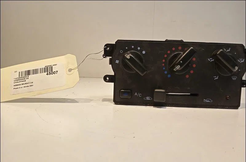 Commande de chauffage Nissan MICRA II (K11) 1.4 i 16v (2000-2003) occasion — photo 3