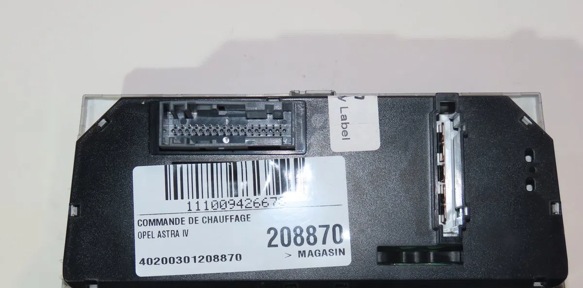 Commande de chauffage Opel ASTRA H GTC (A04) 1.7 cdti (l08) (2005-2010) occasion
