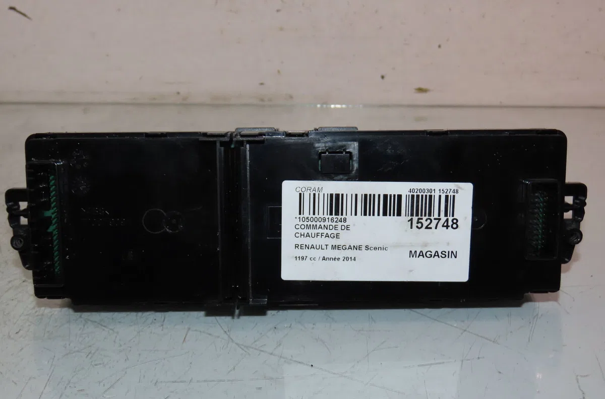 Commande de chauffage Renault SCÉNIC III (JZ0-1_) 1.2 tce (jz16) (2013) occasion — photo 2