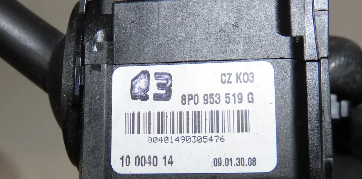 Commande essuie glace Audi A3 Décapotable (8P7) 2.0 tdi (2008-2013) occasion — photo 2