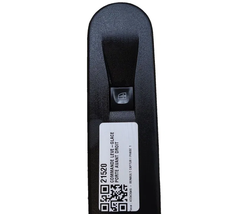 COMMANDE LEVE-GLACE PORTE AVANT DROIT RENAULT CAPTUR I 809602454R — photo 2