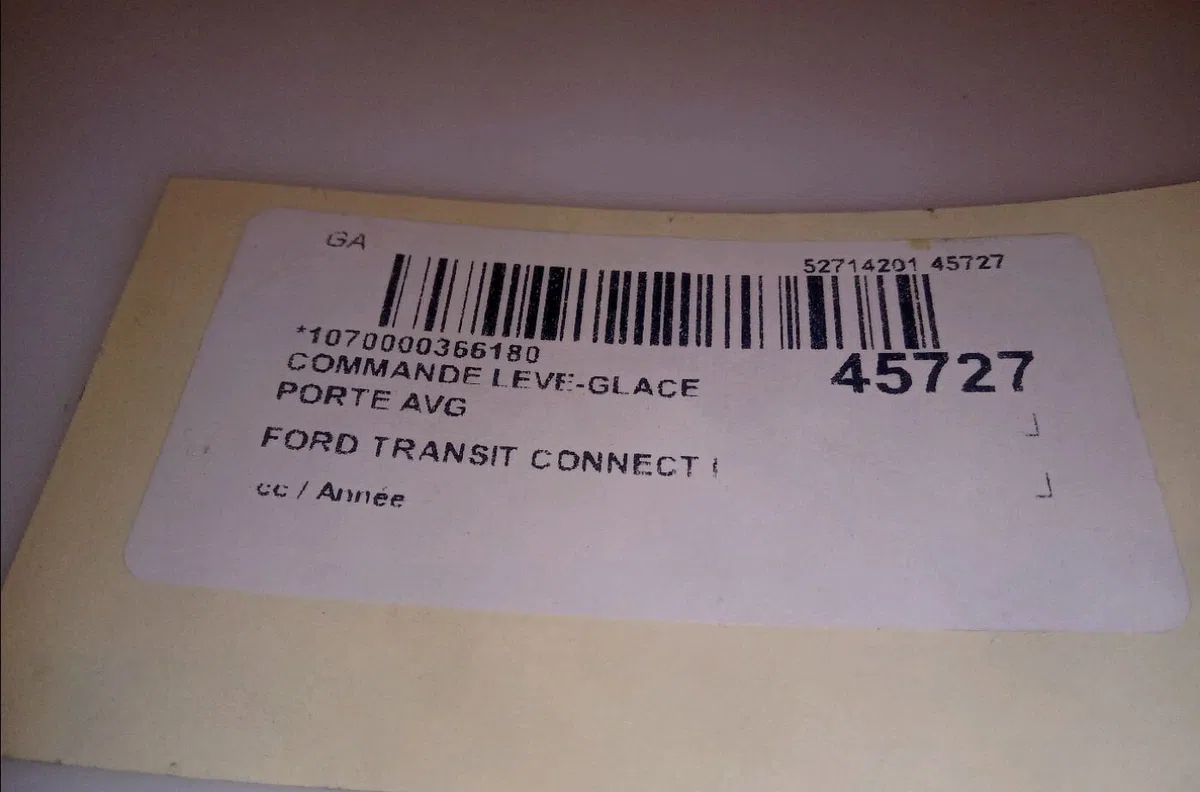 Commande lève-glace porte avant gauche FORD TRANSIT CONNECT I 2009 occasion — photo 3