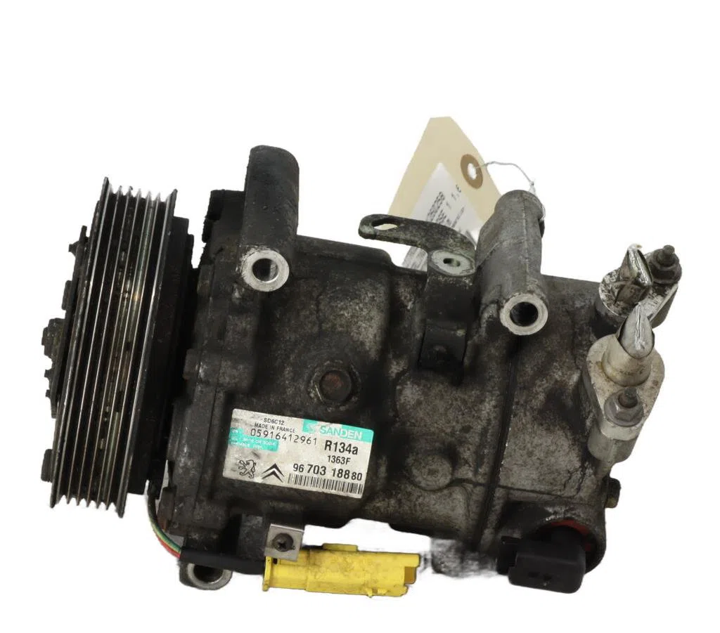Compresseur air conditionne Citroen BERLINGO MULTISPACE (B9) 1.6 hdi 110 (2008) occasion — photo 2