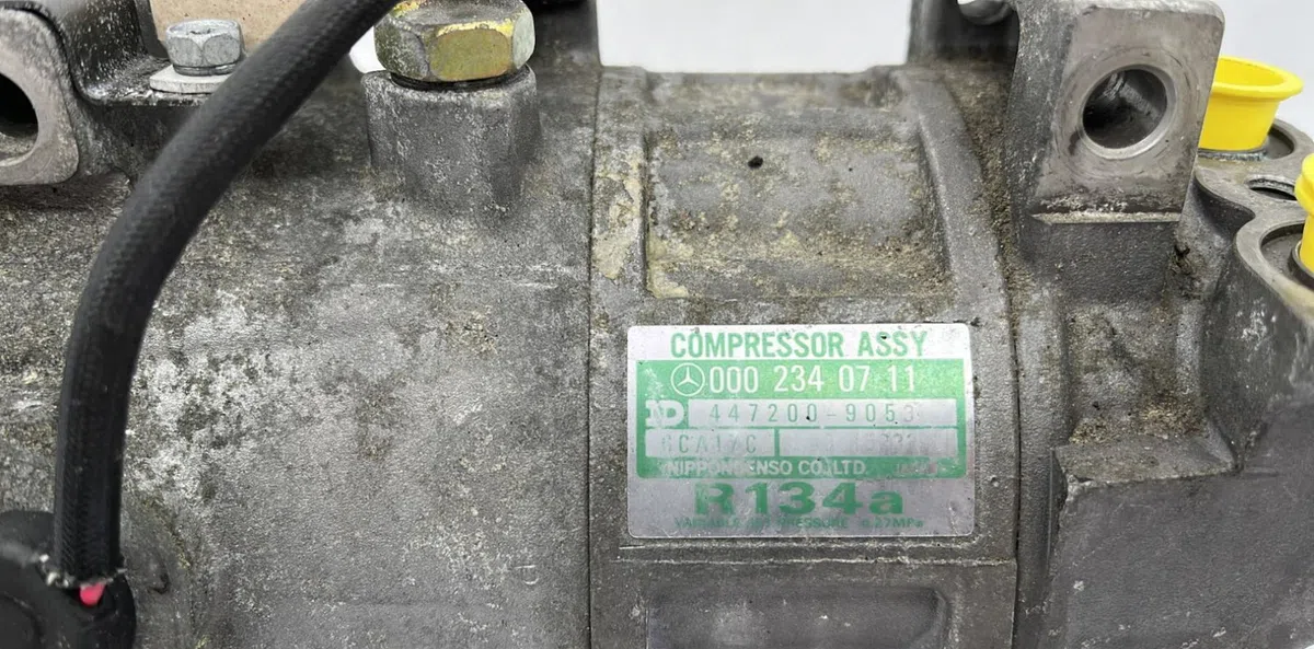Compresseur air conditionne MERCEDES CLASSE C 202 PHASE 1 occasion — photo 4