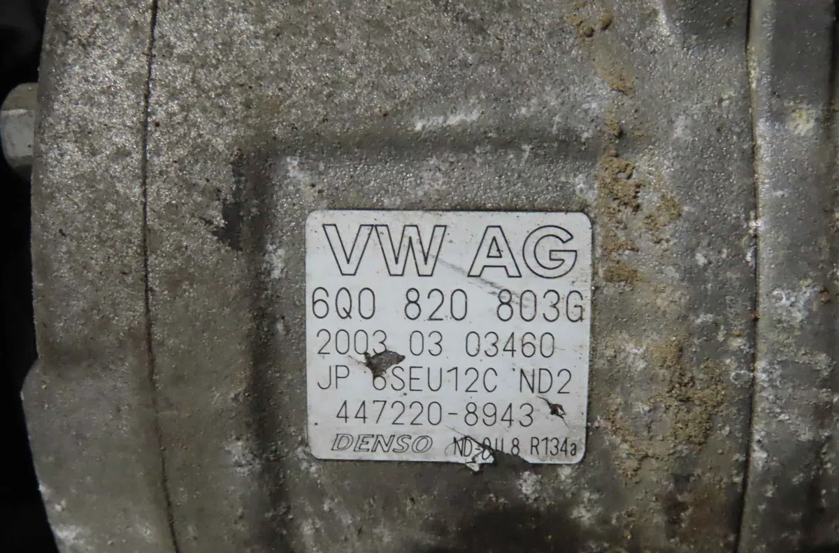 Compresseur air conditionne VOLKSWAGEN POLO IV occasion — photo 2