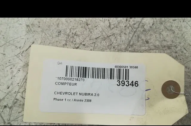 Compteur Chevrolet NUBIRA Break 2.0 d (2007-2011) occasion — photo 3