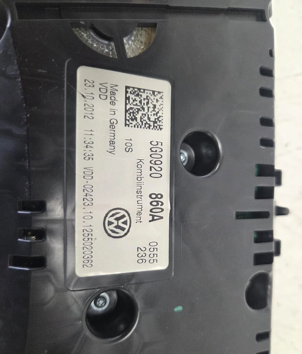 Compteur VOLKSWAGEN GOLF 7 PHASE 1 occasion