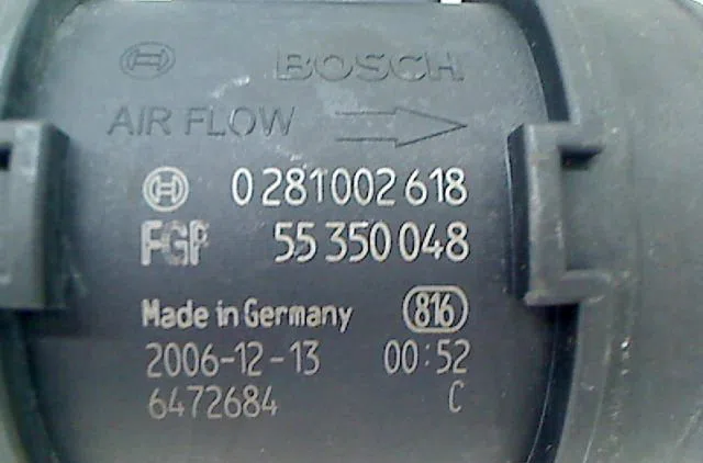 Debimetre air OPEL CORSA IV 2007 occasion
