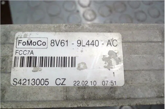 Echangeur air Ford C-MAX (DM2) 1.6 tdci (2007-2010) 5 portes occasion