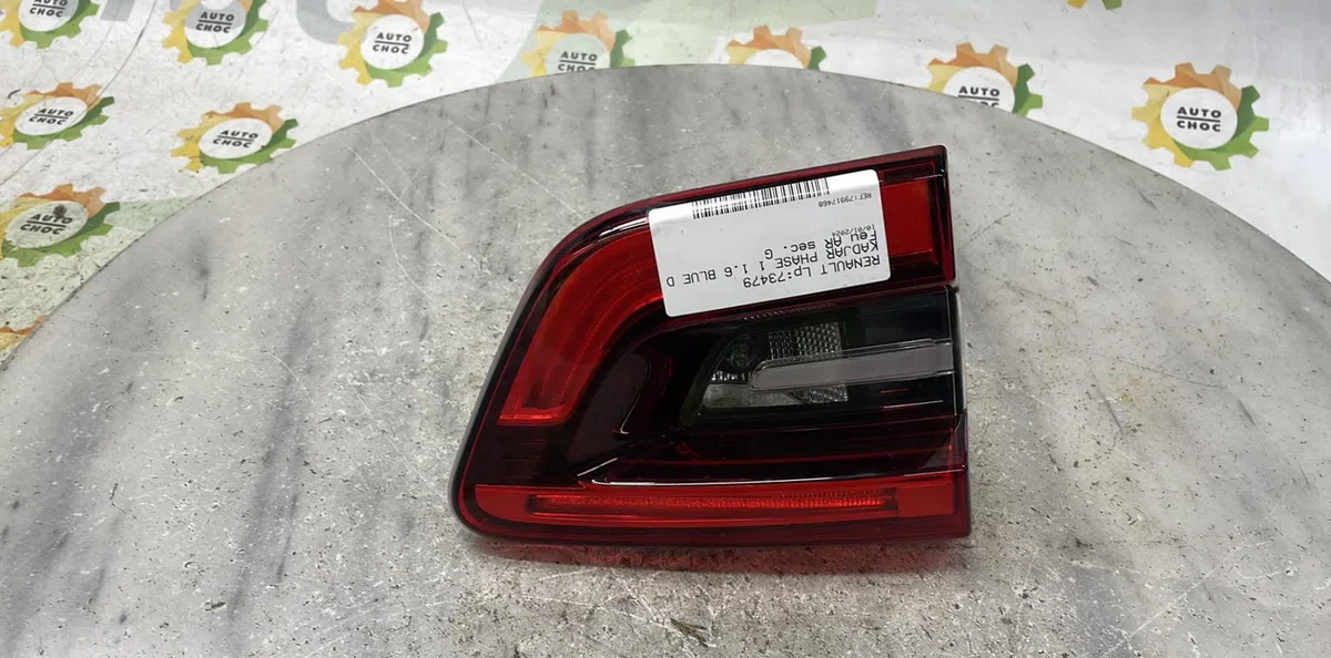 Feu arrière interieur gauche RENAULT KADJAR PHASE 1 occasion