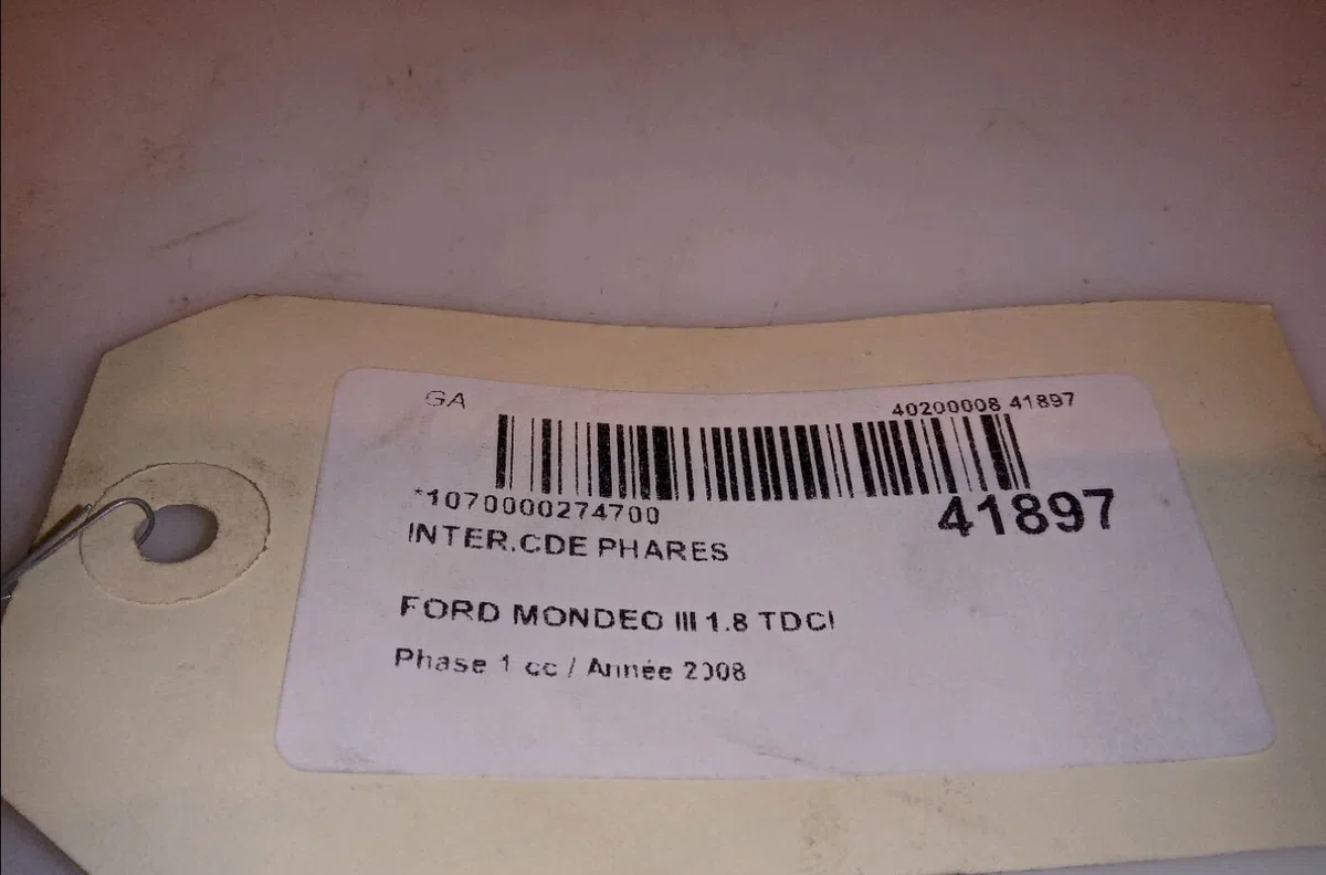 Interrupteur commande de phares Ford MONDEO IV (BA7) 1.8 tdci (2007-2015) occasion