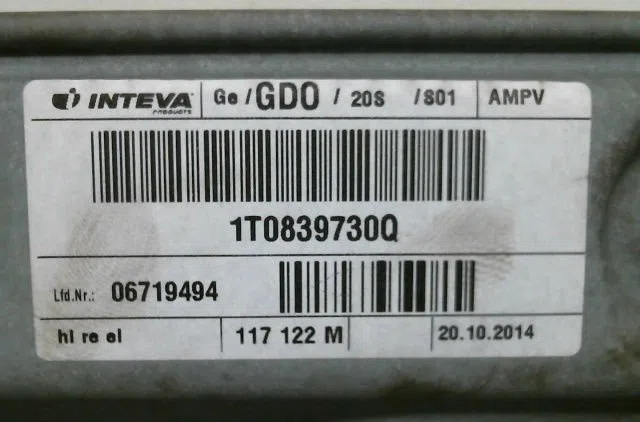 Mecanismemoteur leve-glace ard VOLKSWAGEN TOURAN occasion