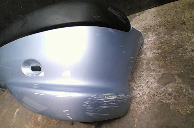 Pare-choc arrière PEUGEOT 206 2002 occasion