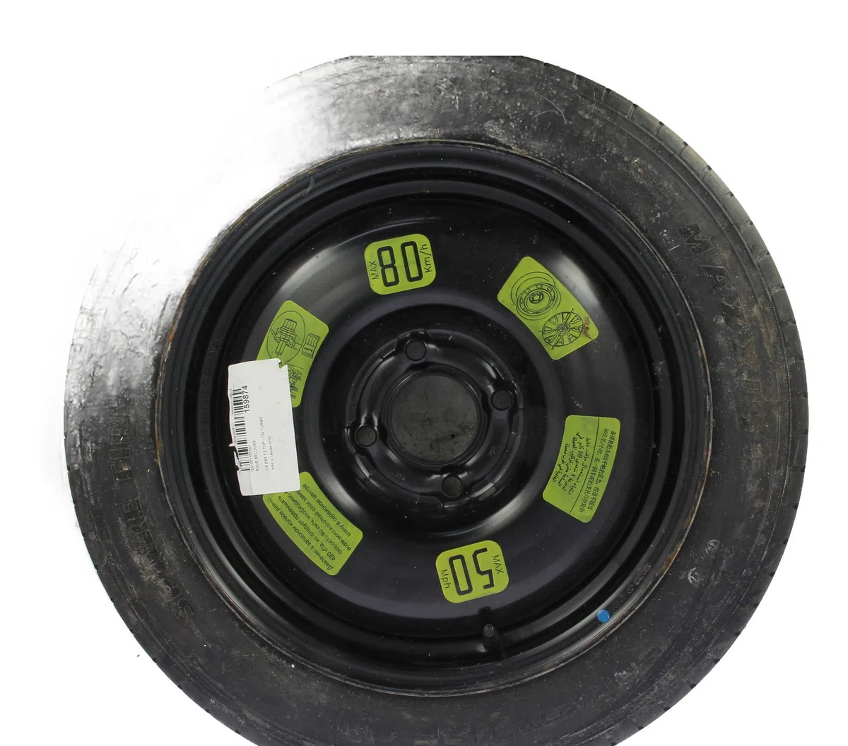 Roue de secours Ds DS 3 (SA_) 1.2 thp 110 - puretech 110 (sahnps) (2015-2019) occasion