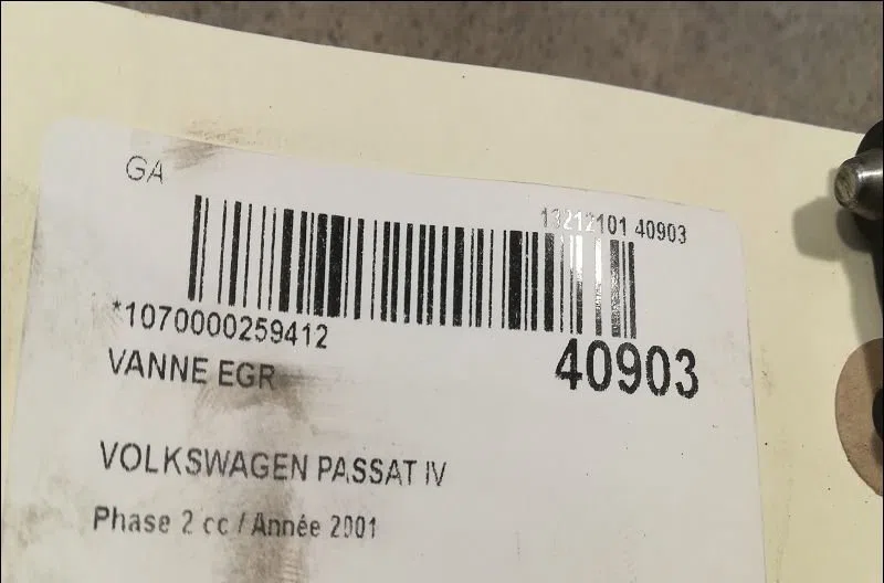 Vanne egr Volkswagen PASSAT B5.5 (3B3) 1.9 tdi (2000-2005) occasion