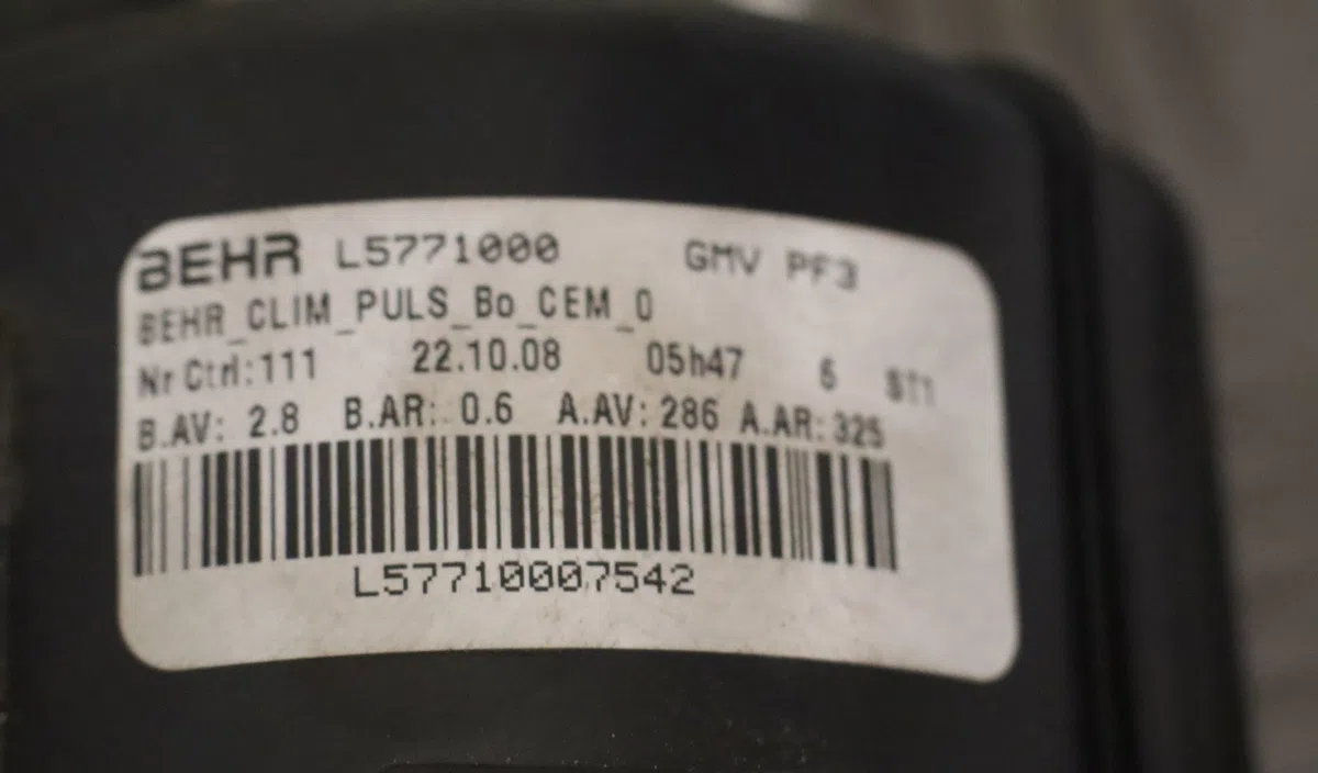 Ventilateur de chauffage Citroen C5 III (RD_) 2.0 hdi (rdrhda) (2008) occasion