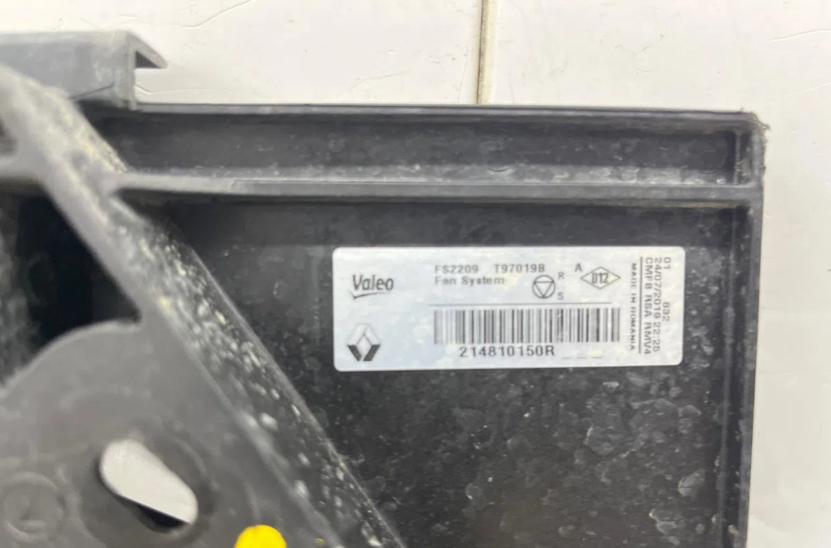 Ventilateur de refroidissement DACIA DUSTER 2 PHASE 1 occasion
