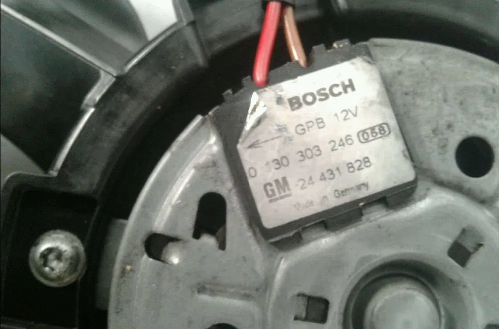 Ventilateur de refroidissement OPEL ZAFIRA I 2002 occasion