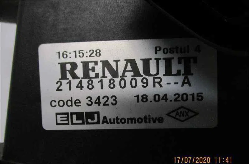 Ventilateur de refroidissement RENAULT CLIO IV occasion